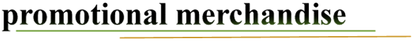 promotional merchandise header